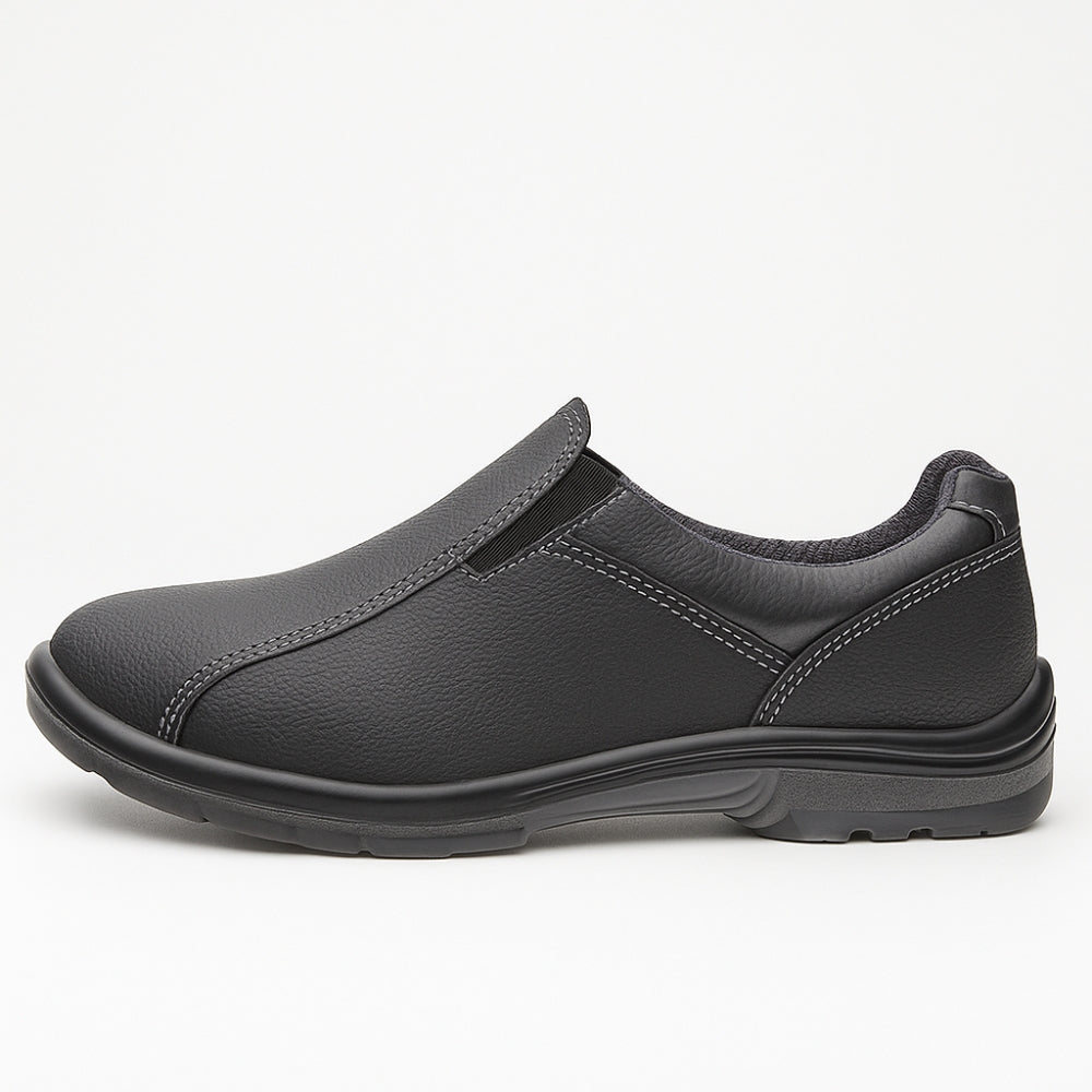 Tênis Ocupacional Elástico Bico True Line Couro Preto Marluvas 50F61 SRV CA 47110