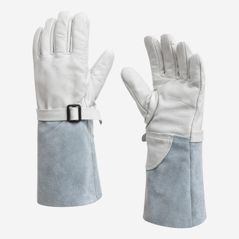 Luva de Cobertura Para Luva Isolante de Alta Tensão Couro Vaqueta Punho em Raspa Fena Luvas LC118 C.A 36252