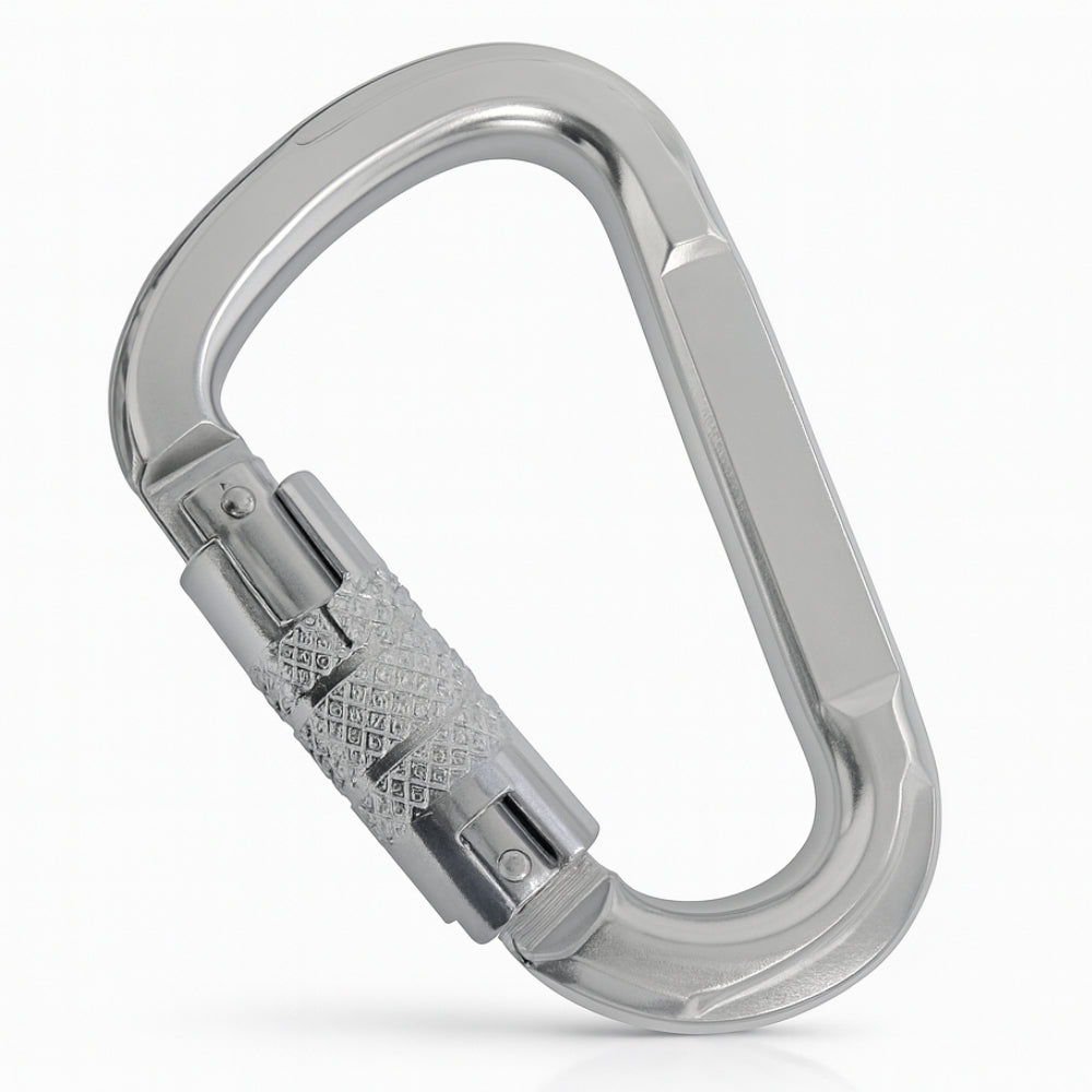 Mosquetão de Alumínio HMS Tripla Trava Automática 23 kN Ultra Safe USR004012