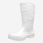 Bota de PVC Cano Longo 32cm Branca Com Forro Solado Antiderrapante Marluvas 100AWORKF CA BR C.A 40754