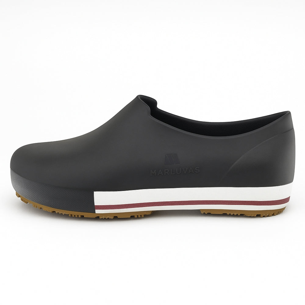 Sapato Flex Clean EVA Preto Uso Profissional Solado Antiderrapante Marluvas 103FCLEAN PR FV CA 48714