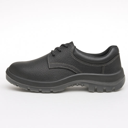 Sapato de Segurança Cadarço Bico Aço Couro Preto Marluvas 10VS48 A CA 43337