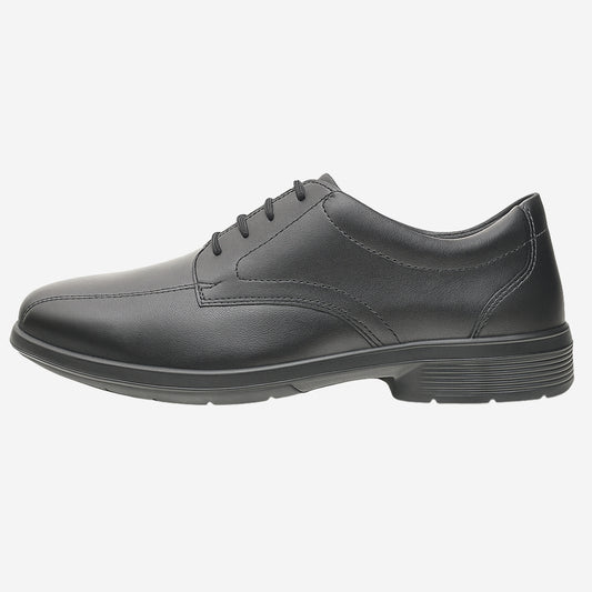 Sapato Social Oxford Cadarço Bico True Line Couro Preto Marluvas 20S29 T CA 33698