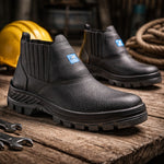 Botina de Segurança Elástico Bico Composite Couro Preto Marluvas 30B19 C 47459