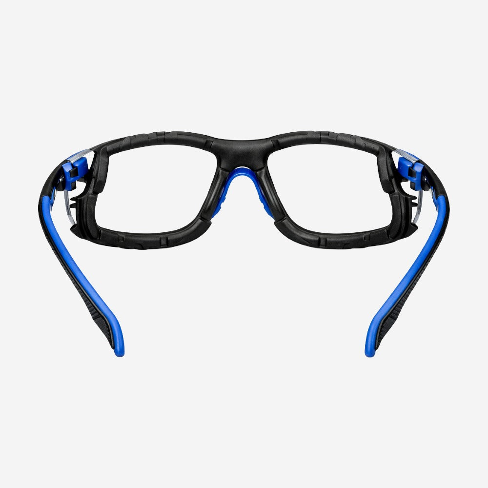 Kit Óculos de Segurança Azul Com Espuma e Elástico Antirrisco Antiembaçante 3M Solus 1000 HB004824221 C.A 39190