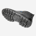 Botina de Segurança Elástico Bico PVC Couro Preto Marluvas 50B19 BP ANTIESTATICO C.A 12160