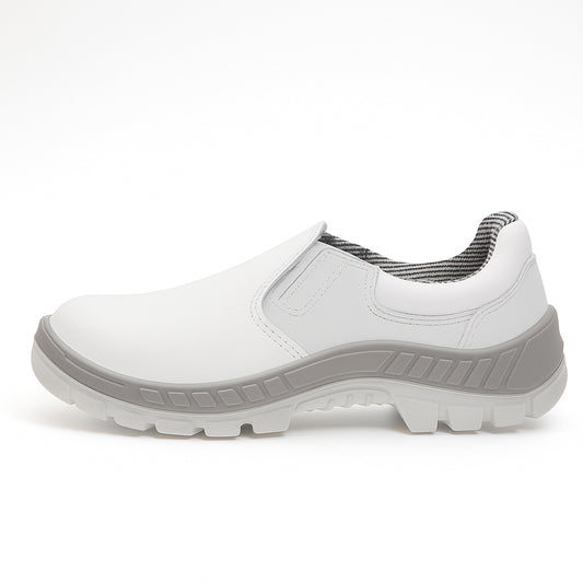 Tênis de Segurança Elástico Bico Aço Microfibra Branca Marluvas 70T19 A CA 32205
