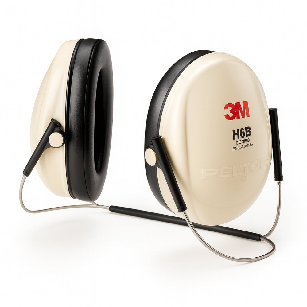 Abafador de Ruídos Tipo Concha 19 dB Bege Claro 3M Peltor H6B CA 12187 HB004153589