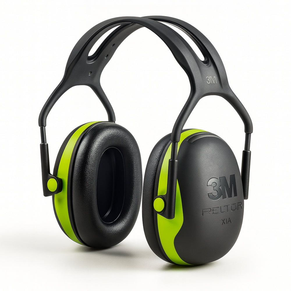 Abafador de Ruídos Tipo Concha 24 dB Preto e Verde 3M Peltor X4A CA 32821 XA007709240