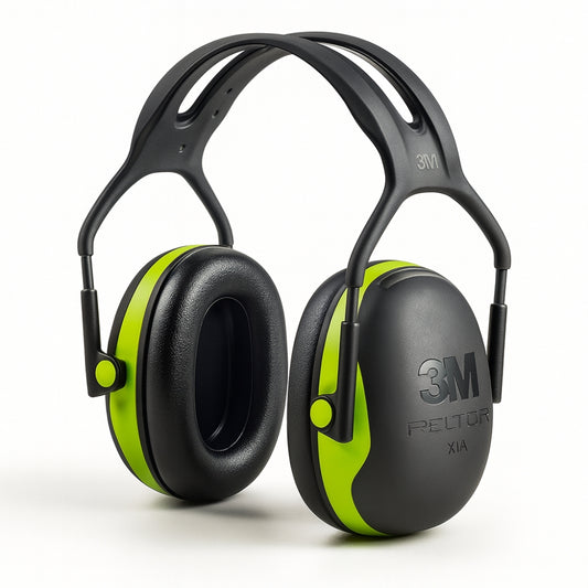 Abafador de Ruídos Tipo Concha 24 dB Preto e Verde 3M Peltor X4A CA 32821 XA007709240