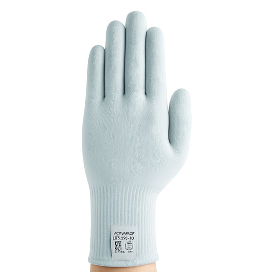 Luva de Proteção Térmica Para Frio Tricotada Poliéster Branca Ansell ActivArmr 78-150 CA 12115