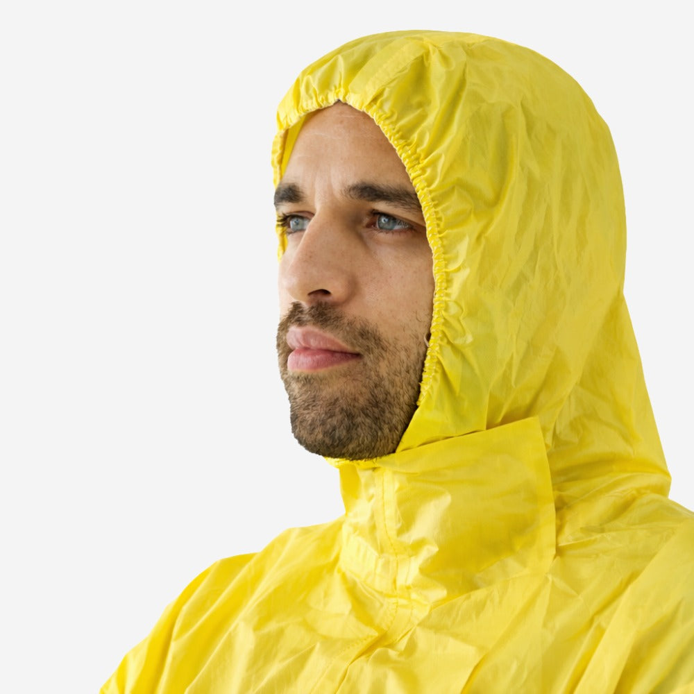 Macacão de Segurança Produtos Químicos Polietileno Amarelo Ansell AlphaTec 2300 PLUS Modelo 132 C.A 39705