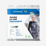 Avental Impermeável de Vinil Transparente 1,20x0,70m com Tira Soldada Prevemax RAVE00002 CA 44668