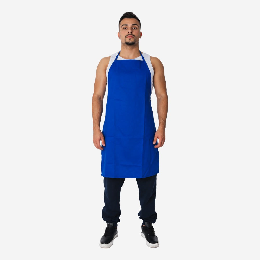 Avental de Algodão Térmico Azul 90x60cm Para Altas Temperaturas Maicol C.A 43400
