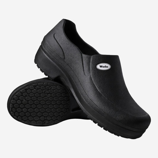 Sapato de EVA Preto Uso Profissional Antimicrobiano Solado Antiderrapante Soft Works BB65 C.A 31898