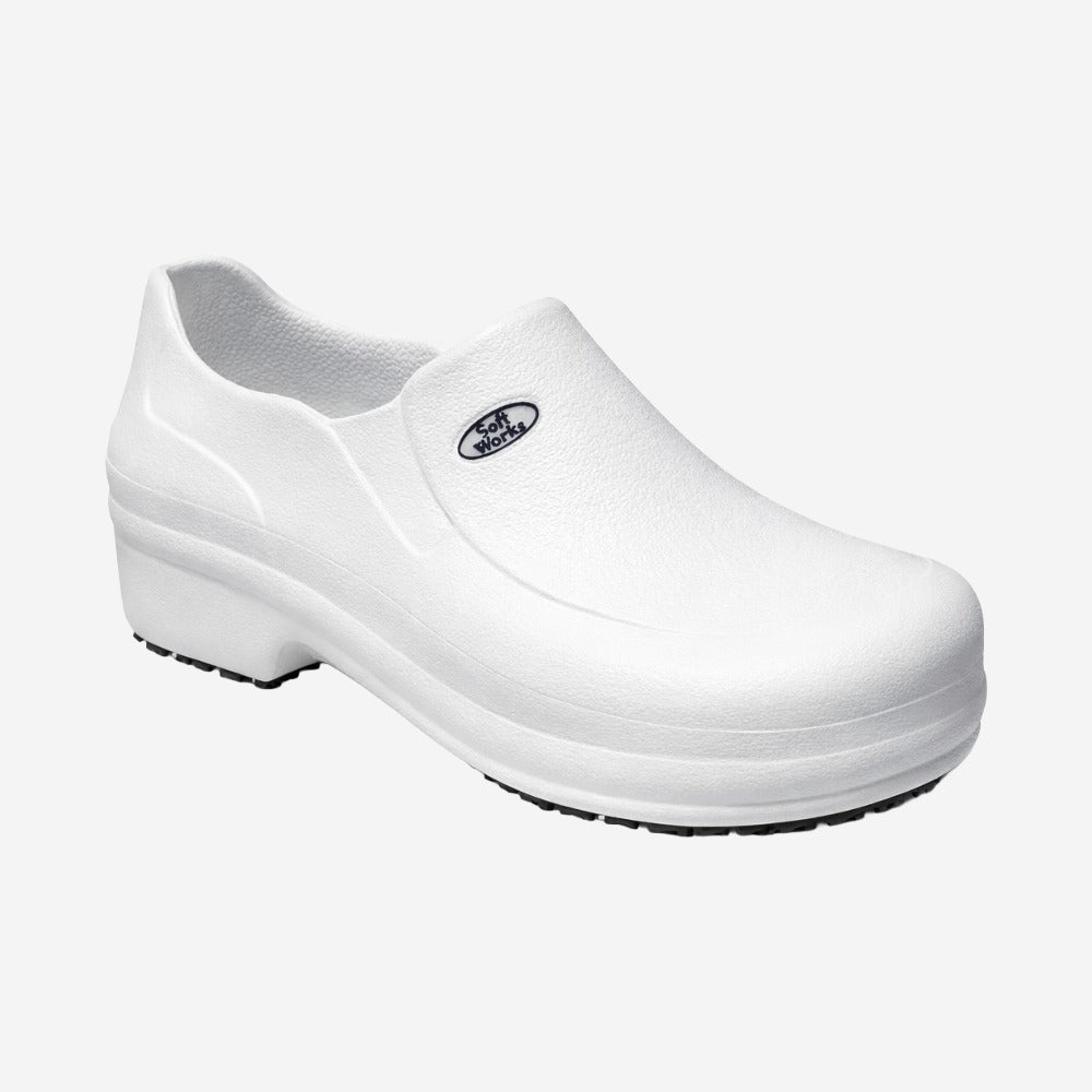 Sapato de EVA Branco Uso Profissional Antimicrobiano Solado Antiderrapante Soft Works BB65 C.A 31898