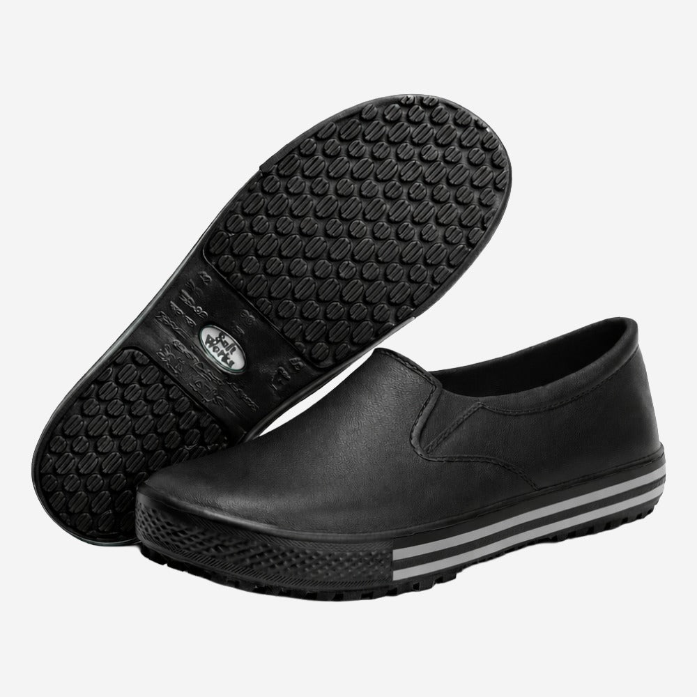 Tênis Iate de EVA Preto Uso Profissional Antimicrobiano Solado Antiderrapante Soft Works BB80 C.A 37212