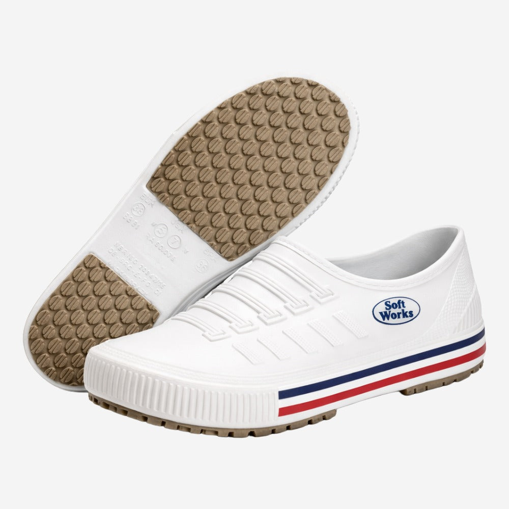 Sapatênis de EVA Branco Uso Profissional Antimicrobiano Solado Antiderrapante Soft Works BB81 C.A 43860