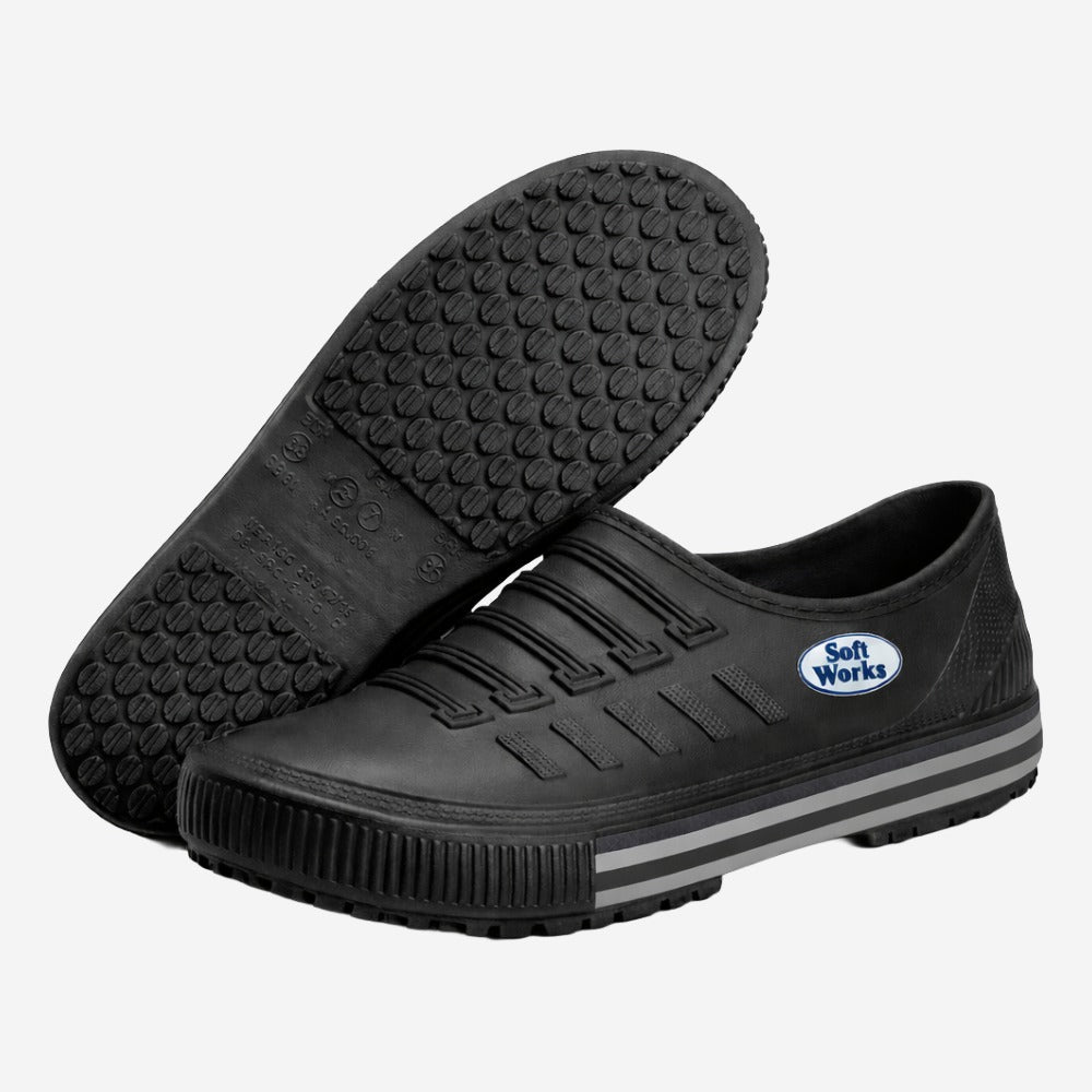 Sapatênis de EVA Preto Uso Profissional Antimicrobiano Solado Antiderrapante Soft Works BB81 C.A 43860