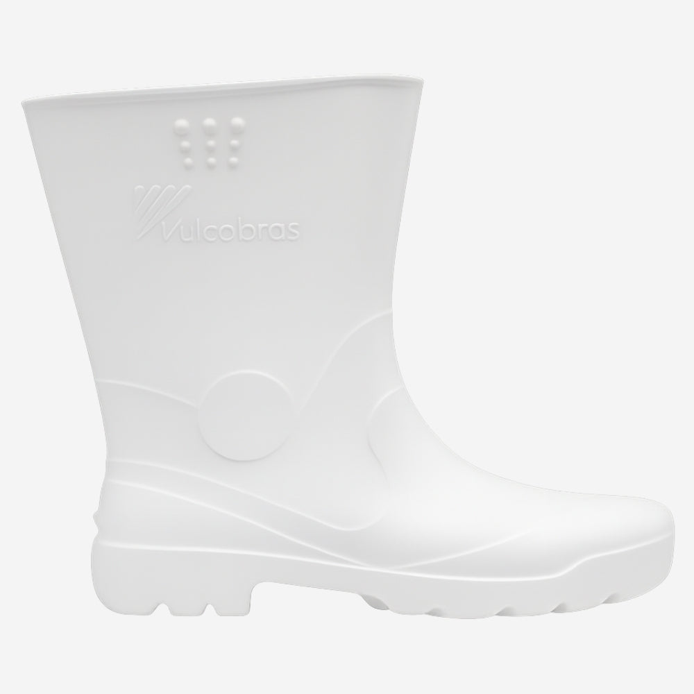 Bota de EVA Cano Curto 26cm Branca Solado Antiderrapante Vulcabras BECC08 CA 33534