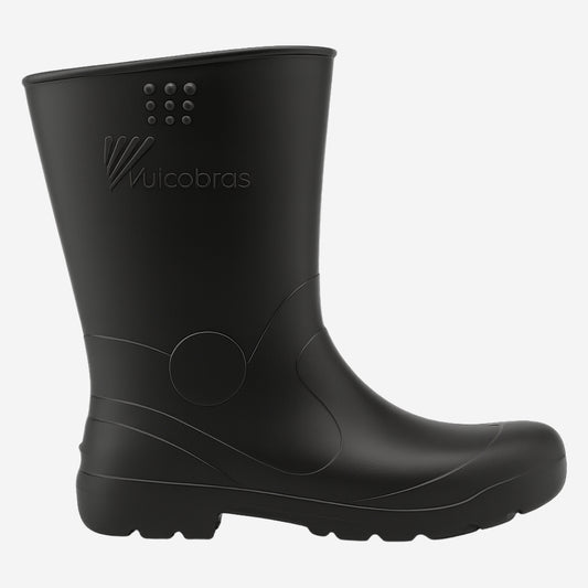 Bota de EVA Cano Curto 26cm Preta Solado Antiderrapante Vulcabras BECC09 CA 33534