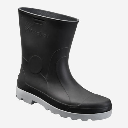 Bota de PVC Overtech Cano Curto 23cm Preta Solado PU Antiderrapante Vulcabras BEPCC22 C.A 16065