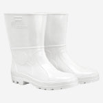 Bota de PVC Cano Curto 24,8cm Branca Com Forro Solado Antiderrapante Vulcabras BPCC12 C.A 36939