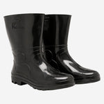 Bota de PVC Cano Curto 24,8cm Preta Com Forro Solado Antiderrapante Vulcabras BPCC22 CA 36939