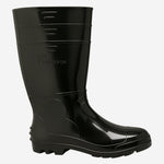 Bota de PVC Cano Longo 34,6cm Preta Com Forro Solado Antiderrapante Vulcabras BPCL21 CA 36942