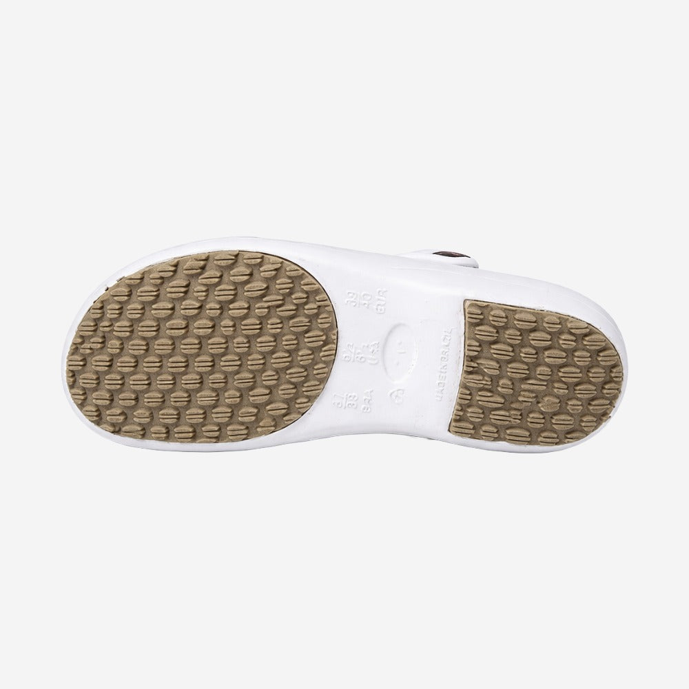 Babuche de EVA Branco Solado Antiderrapante Soft Works BB31