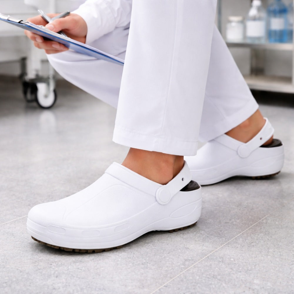 Babuche de EVA Preto Uso Profissional Solado Antiderrapante Soft Works BB90 C.A 37213