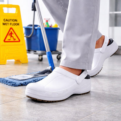 Babuche de EVA Preto Uso Profissional Solado Antiderrapante Soft Works BB90 C.A 37213