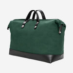 Bolsa de Lona Verde para Ferramentas e EPIs Telecom Eletricista Resistente 45x22x30cm 15kg Transporte Profissional