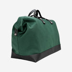 Bolsa de Lona Verde para Ferramentas e EPIs Telecom Eletricista Resistente 45x22x30cm 15kg Transporte Profissional
