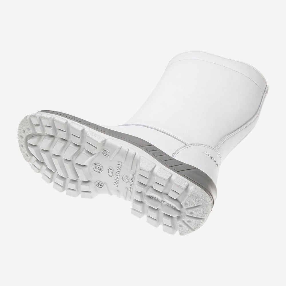 Bota Térmica Para Frigorífico Bico PVC Microfibra Hidrofugada Branca Forro em Lã Marluvas 70C32 FRI PDG BP C.A 32208