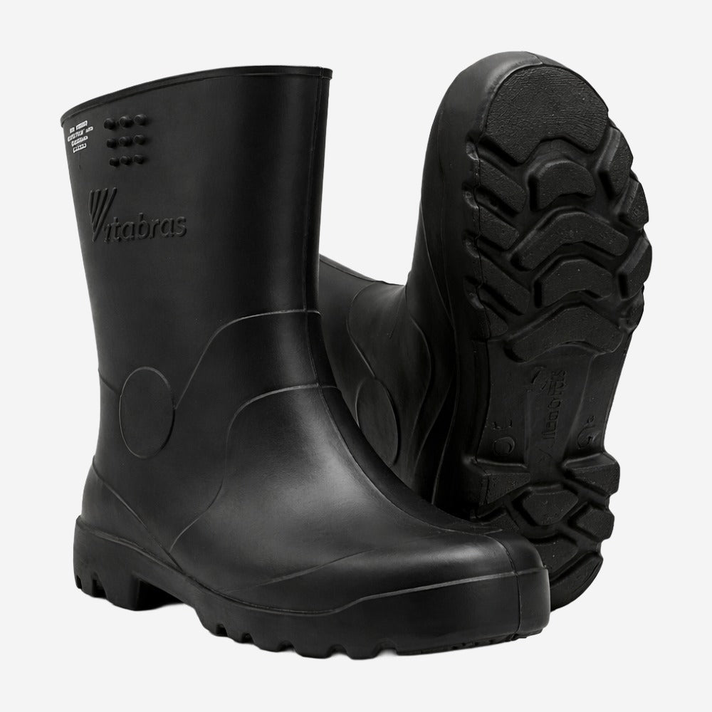 Bota de EVA Cano Curto 26cm Preta Solado Antiderrapante Vulcabras BECC09 C.A 33534
