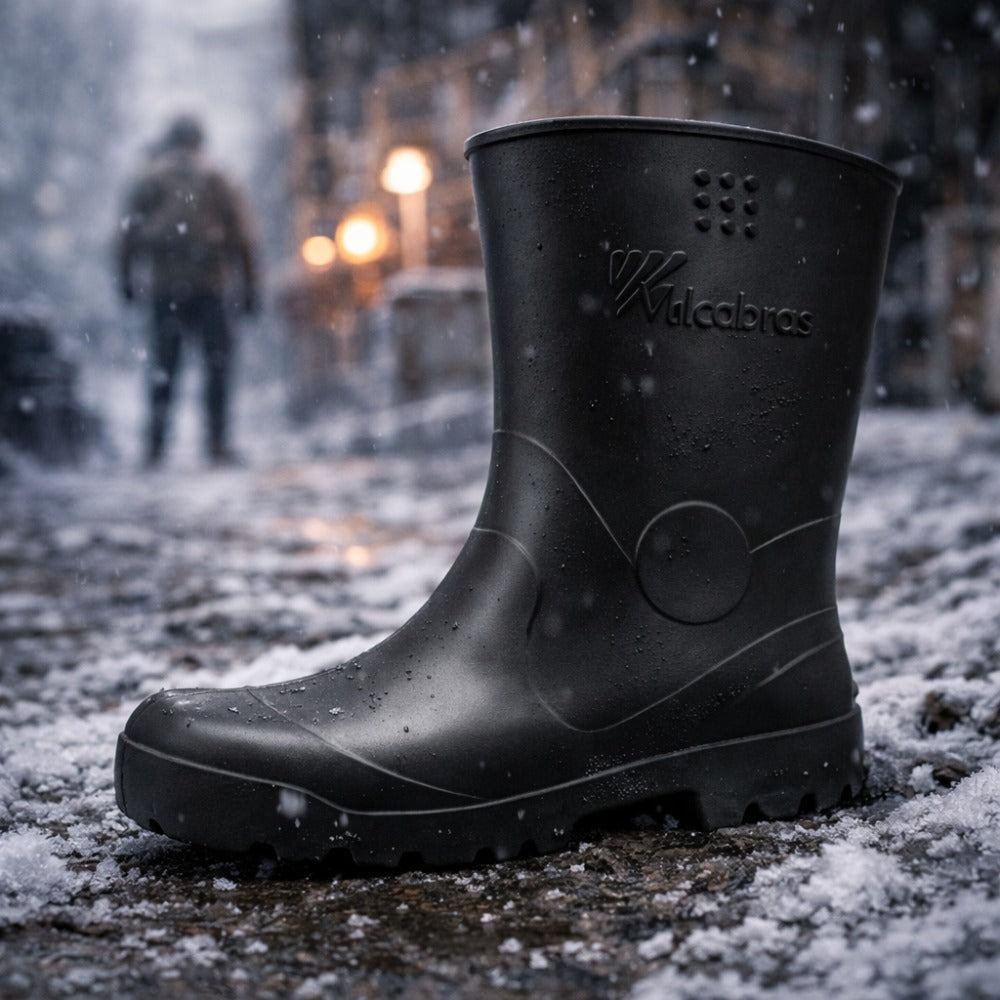 Bota de EVA Cano Curto 26cm Preta Solado Antiderrapante Vulcabras BECC09 C.A 33534