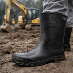 Bota de EVA Cano Curto 26cm Preta Solado Antiderrapante Vulcabras BECC09 C.A 33534