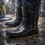 Bota de PVC Cano Curto 24,8cm Preta Com Forro Solado Antiderrapante Vulcabras BPCC22 C.A 36939