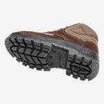 Botina de Segurança Cadarço Bico Composite Couro Nobuck Marrom Café Marluvas 50B26 CB C NUB C.A 42392