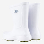 Bota de EVA Bico Composite Cano Longo 28,2cm Branca Solado Antiderrapante Eletricista Térmica Soft Works BB86 C.A 39347