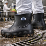 Bota de EVA Cano Curto 15cm Preta Solado Antiderrapante Eletricista Térmica Soft Works BB85 C.A 37390