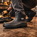 Bota de EVA Cano Curto 15cm Preta Solado Antiderrapante Eletricista Térmica Soft Works BB85 C.A 37390