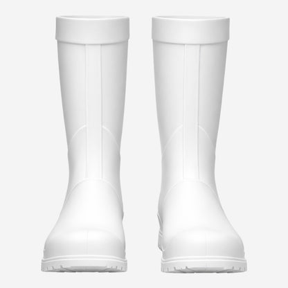 Bota de EVA Cano Longo Branca Solado Antiderrapante Sticky Shoes Full FEB-BCA C.A 50111