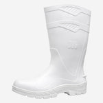 Bota de PVC Bico Aço Cano Longo 32cm Branca Com Forro Solado Antiderrapante Marluvas 100AWORKF CA BR A C.A 48255