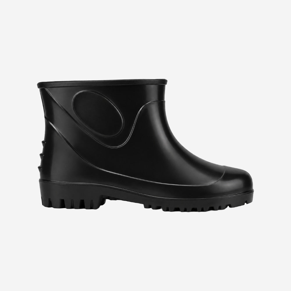 Bota de PVC Cano Extra Curto 15,5cm Preta Com Forro Solado Antiderrapante Innpro CA 40681