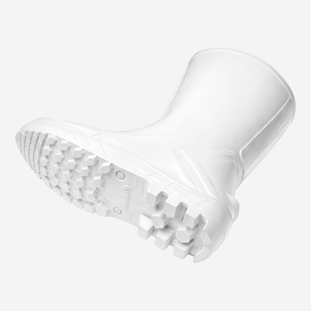 Bota de PVC Cano Médio 25cm Branca Solado Antiderrapante Marluvas 110VFLEX BR C.A 42291