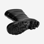 Bota de PVC Cano Médio 28,5cm Preta Com Forro Solado Antiderrapante Cartom 204 C.A 32169