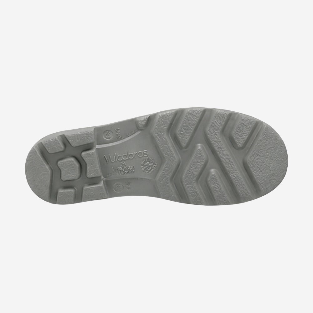 Bota de PVC Overtech Cano Curto 23cm Branca Solado PU Antiderrapante Vulcabras BEPCC02 C.A 16065