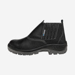 Botina de Segurança Elástico Bico Aço Couro Preto Marluvas 95B19 A C.A 41429